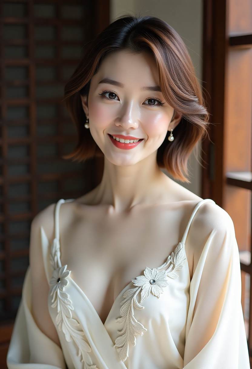 善良的女秘书拍摄现场